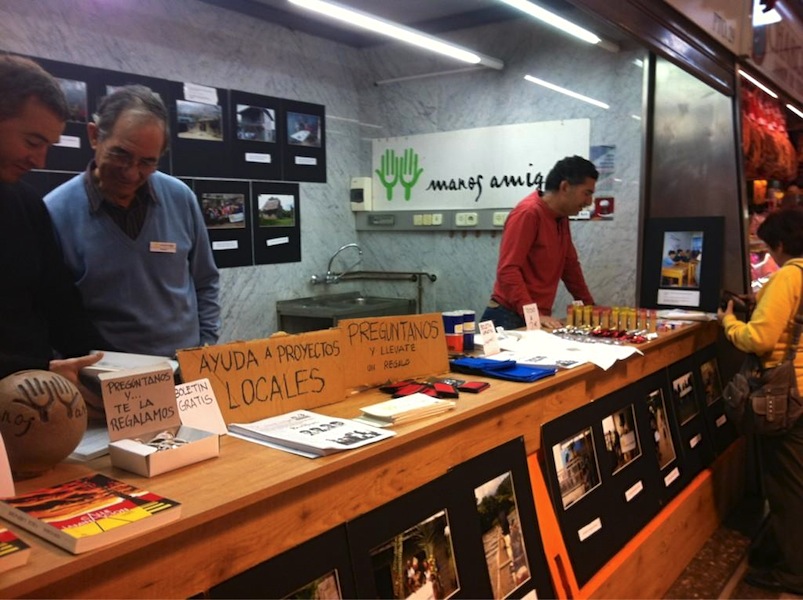 Parada del mercado Despues de decorar